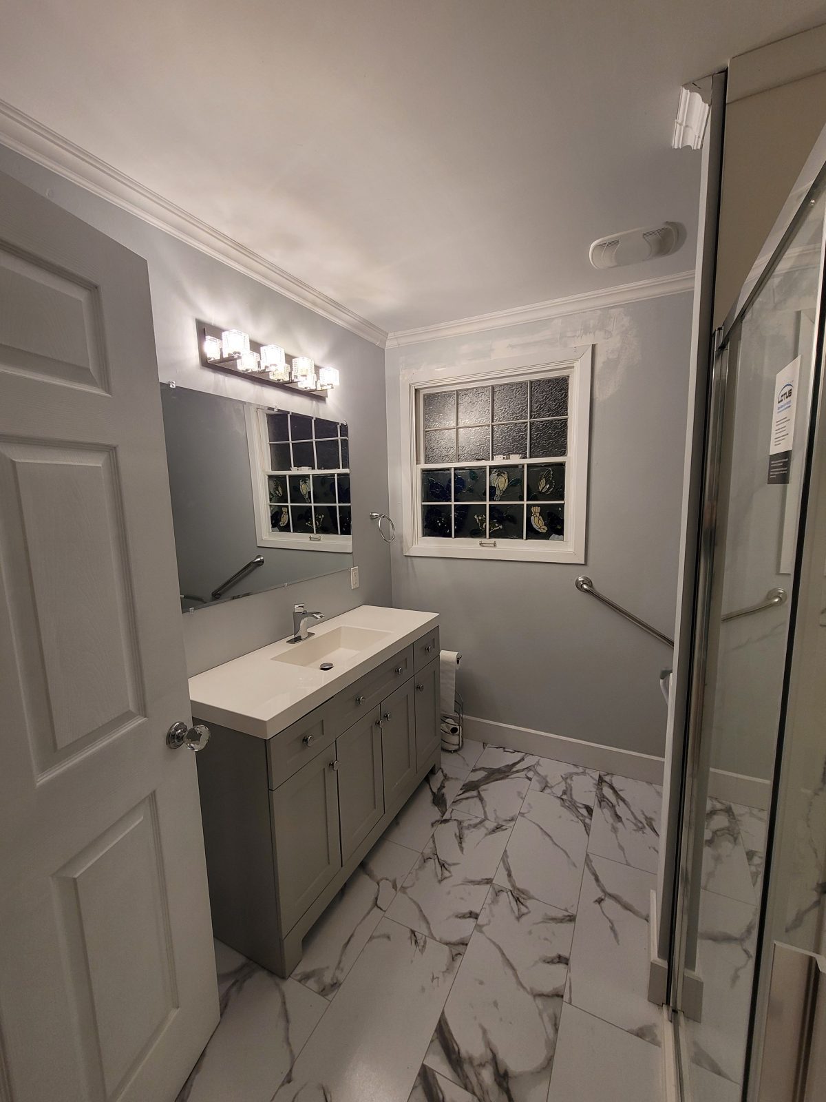 Bathroom after renovation