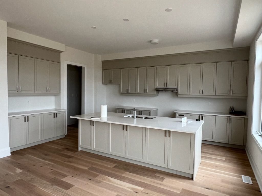 Kitchen renovation with island